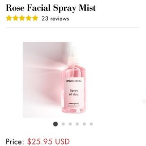 grace & stella Makeup - Rose facial spray grace & stella Makeup - Rose facial spray